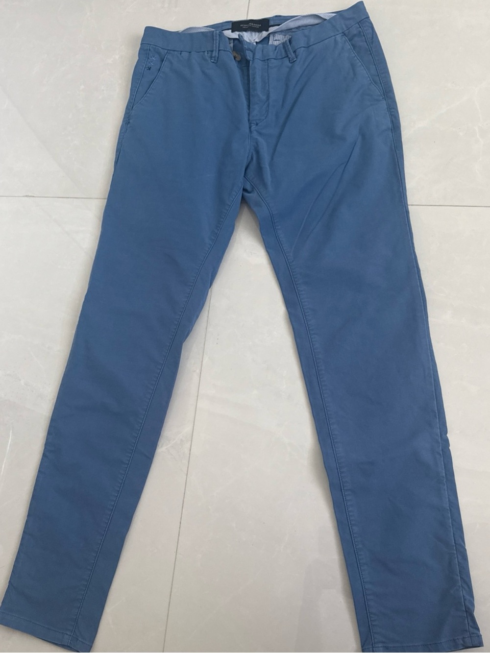 Scotch & Soda Slim Straight Jeans in Slate Blue